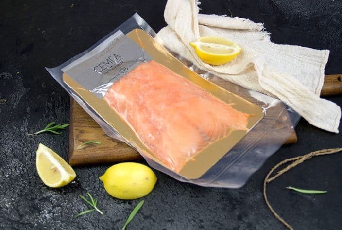 Семга слайсы с/с без консервантов 500гр